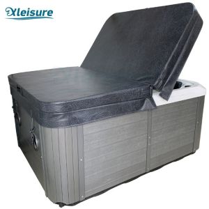 Flexibly Custom Made Rectangle Charcoal Thermal Lid Vinyl Hot Tub Spa Covers For