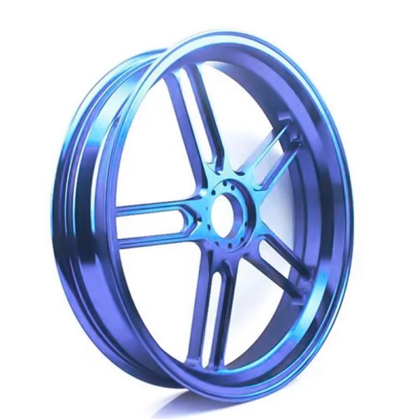 Motorcycle Wheel CNC Machining Aluminium Parts Service Practical