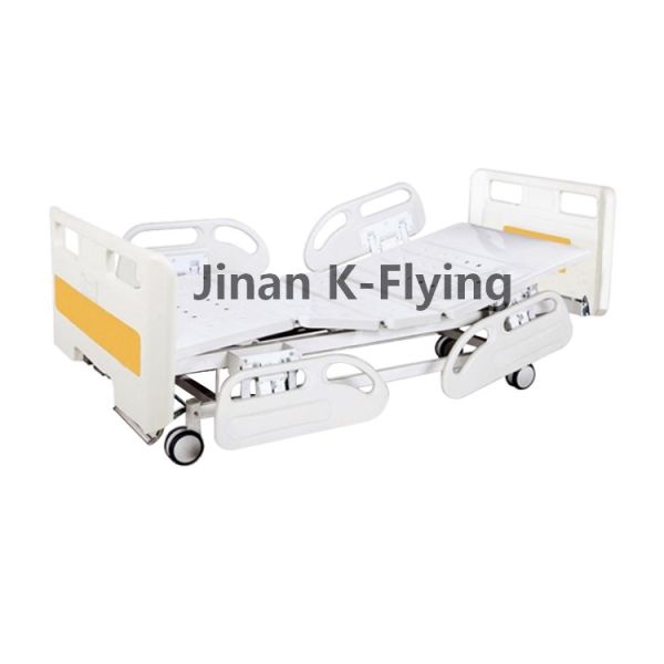 Buy Double Handles Manual Nursing Bed Ergonomic Split Guardrail at wholesale prices