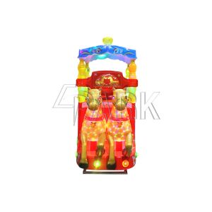 Royal Carriage Amusement Children Game Machine Metal + Glass Fibre Material