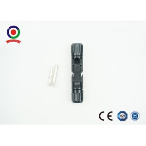China High Efficiency Solar Panel Connectors IP67 Female And Male Flame Retardant on sale