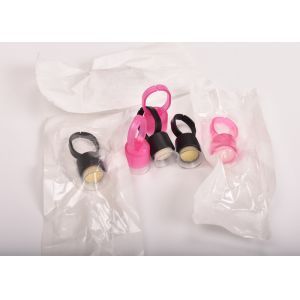 Plastic Sponge Ink Ring Cups Set Permanent Makeup Accessories Microblading