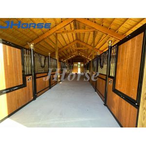 Quality Powder Coated Solid 12 Foot Horse Stall Fronts Heavy Weight for sale