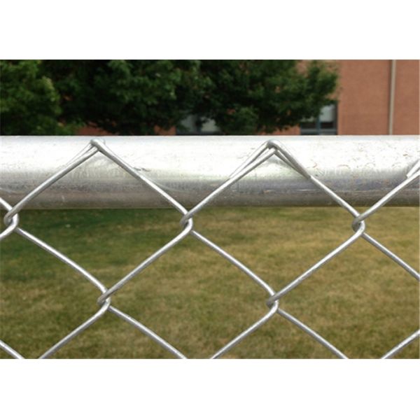 Buy 2500mm Width 10m Hot Dipped Chain Link Galvanized Fence at wholesale prices