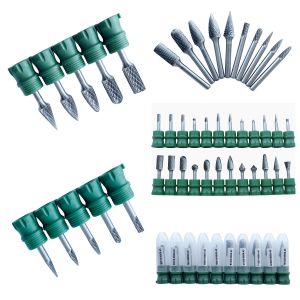 Customized Logo Carbide Burr Tool Bits Diamond Cut Carbide Burrs Fine Cut /