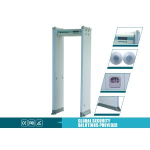 Public Walk Through Metal Detector Security Gate anti - interference
