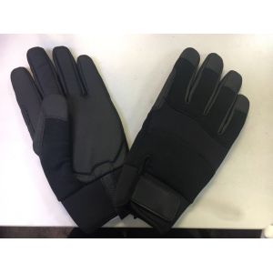 Breathable Spandex EN388 Anti Vibration Cut Resistant Gloves With Pad