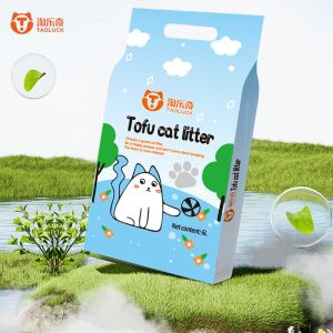 High End No Irritation Tofu Kitty Litter From Plant Ingredients