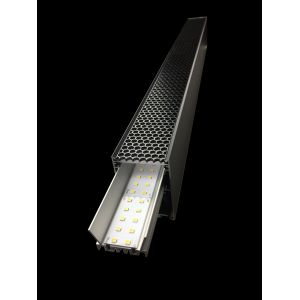Ip44 LED Modern Linear Suspension Lighting For Office Warehouse