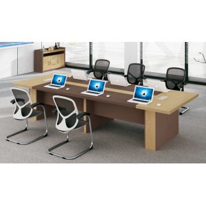 Quality Modern 12 seat MFC conference table furniture for sale
