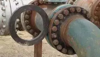 PN40 DN500 Figure 8 Raised Face Spectacle Blind Flange