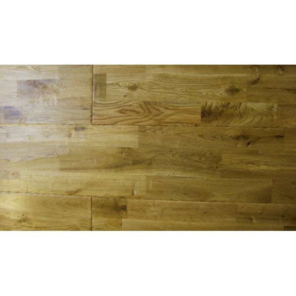 Buy Oak Solid 3-strips, hand-scraped,distressed,UV lacquer at wholesale prices