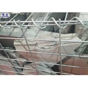 Wire Mesh Gabion Basket Riverbed Protection Galvanized Craft OEM Service