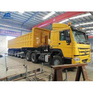 45m3 Sinotruck Howo Truck For Mining Material Transport