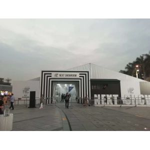 Single Layer Aluminum Structure Tent / Span Party Wedding Tent Movable House 20