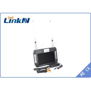Portable Wireless Video Receiver FHD CVBS COFDM QPSK H.264 with 10.1" Display
