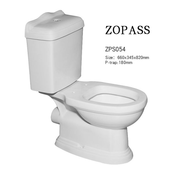 660*345*820mm Two Piece Toilets