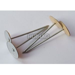 2.7mm Dia Capacitor Discharge Cup Head Pins & Paper Washer For Securing Insulation