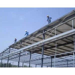Prefabricated Steel Space Frame Canopy for Toll Stations