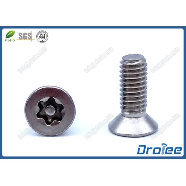 Buy Stainless Steel 304 Torx Tamper Proof Screws Countersunk Head at wholesale prices