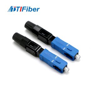 SC / UPC Fiber Optic Quick Connector For FTTH