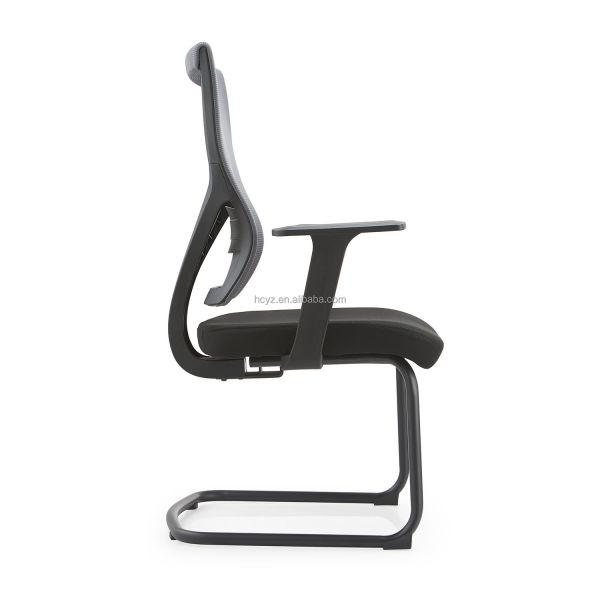 Modern Design Style Office Reception Chair with Mesh Back and Free Sample Shipping