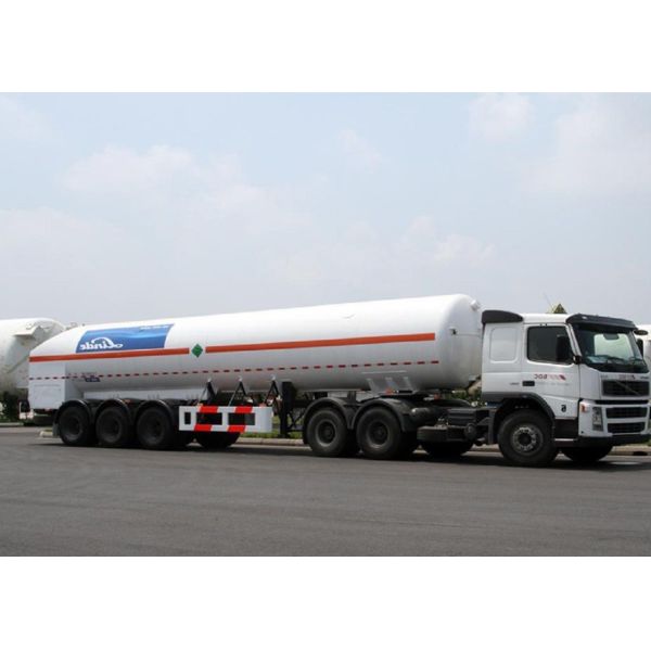 Buy Steel 3 Axles 52600L Lpg Tank Trailer long life at wholesale prices