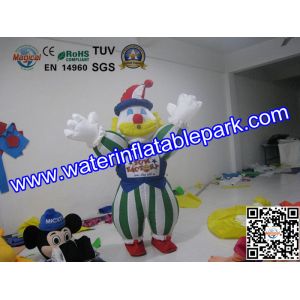 Oxford Fabric Advertising Inflatable Cartoon Characters Moving Vivid
