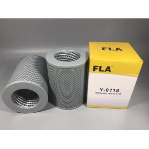 Easy Install Excavator Hydraulic Filter Element Tapered Pore Structure Long