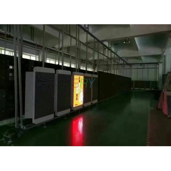 P 5 Lamp Post Outdoor Full Color LED Display Sign HD Waterproof Street Light