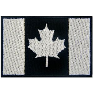 Canada Flag USA Embroidered Cloth Badges Patches Felt Paper Backing