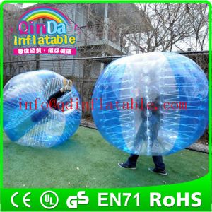 Quality Inflatable Bumper Ball Knocker Soccer Balls Bubble Football suit for sale