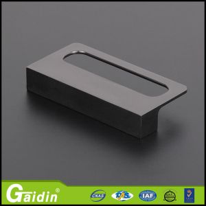 Quality bedroom office contemporary foggy siver aluminum furniture handle for sale