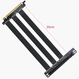 PCI-Express Riser Cable High Speed Extension Cable to Graphics Card Adapter 25cm