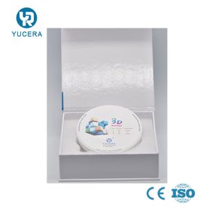 3D Multilayer A1 D4 Coolr Dental Zirconia Block For Dental Lab