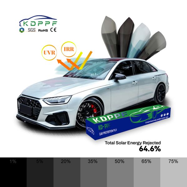 Top Quality Auto Car Tinted Film Easy to Install UV Proof Adhesive Window