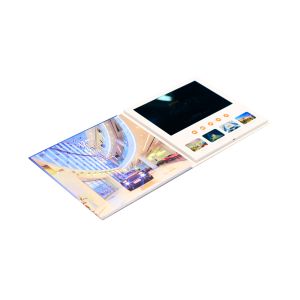 Customizable Digital Video Book 10 Inch IPS Screen Video Brochure with 300Amh