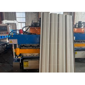 Chain Driven Metal Roofing Roll Forming Machine With 70mm Shaft Diameter And 5