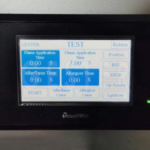 GB/T 5455 Vertical Flammability Test Chamber For Fabric