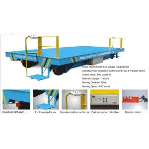 Heavy Duty Material Transfer Carts , Motorized Material Handling Equipment