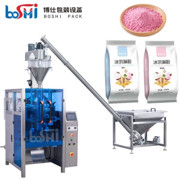 Buy Automatic Seasoning Spice Powder Vertical Pouch Auger Filler Packing Machine at wholesale prices