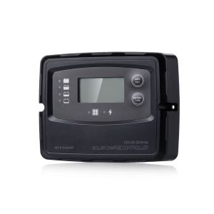 China IP67 Waterproof 20A 12V 24V Auto PWM Solar Charge Controller with LCD+LED Display and 760W Max PV Power on sale