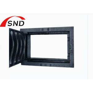 Anti Settling Cast Iron Gully Grate For Rain 500*500mm Sizes