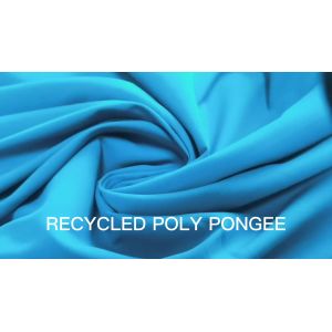 Quality Recycled Poly Pongee 210t polyester Fabric for umbrella for sale