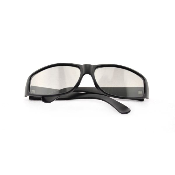 Plastic Frame Circular Polarized 3D PC Glasses For Games , Gift