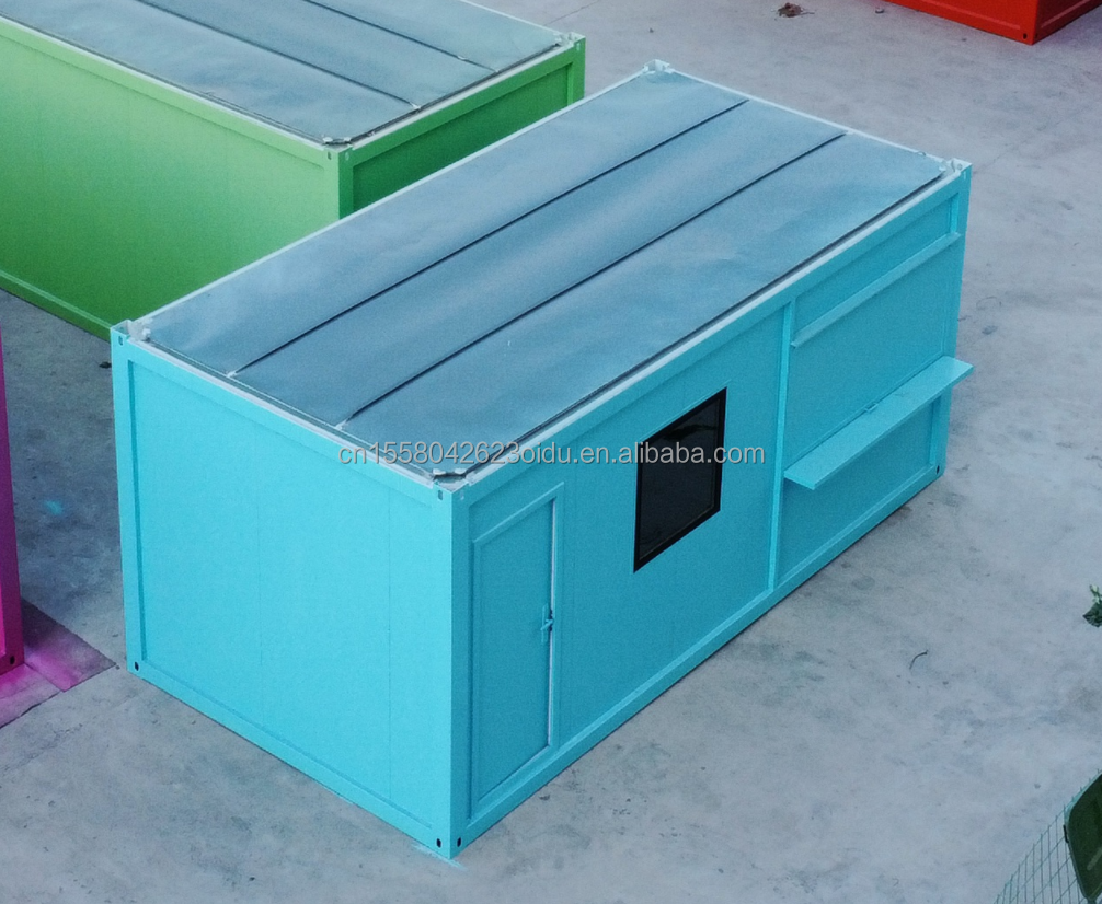 Portable Steel Container House Prefabricated Mobile Warehouse for Construction Site Featuring Aluminum Alloy Windows