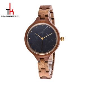 China High quality Fashion Japan Movement ladies wooden watches on sale