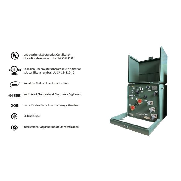 75Kva Single Phase Pad Mounted Transformers For Power Distribution 24.94KV DOE 2016 Standards CSA ANSI IEEE Standards