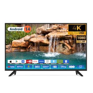 43 50 55 65 75 Inch FHD 2K LED TV 4K UHD Smart Android 12.0 With Bluetooth Dolby