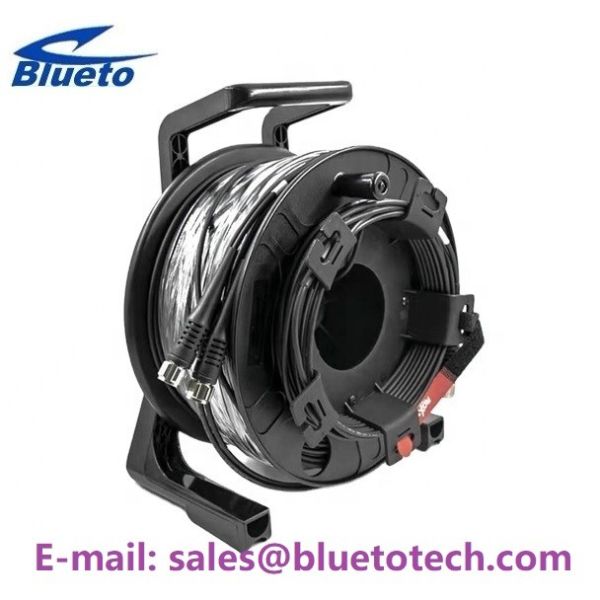 Buy Plastic Portable Drum Tactical Optical Fiber Reel Anti Ultraviolet at wholesale prices